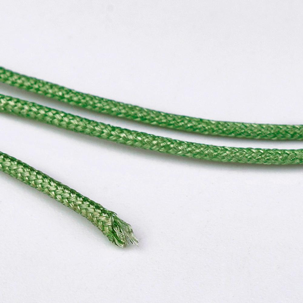 חוט ניילון להכנת תכשיטים, ירוק, 0.8 מ"מ, 45 מטר