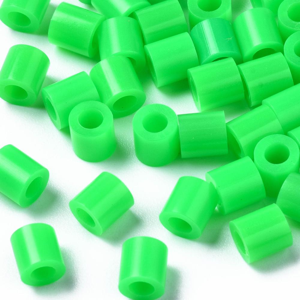 חרוזי גיהוץ - 1,000 יחידות צבע ירוק