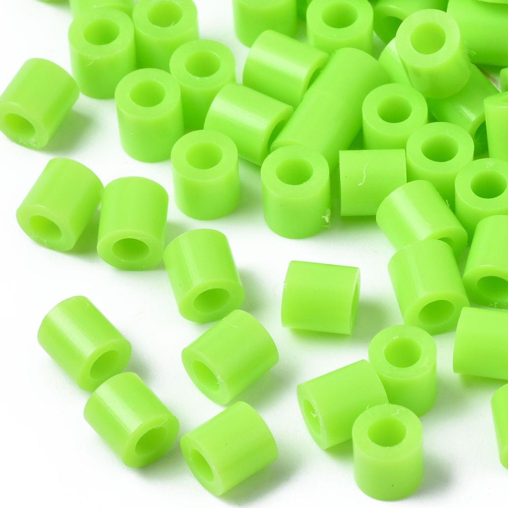 חרוזי גיהוץ - 1,000 יחידות צבע ירוק בהיר